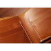 Trinity Knot Leather Wallet Tan