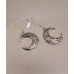 Moon Shaped Celtic Knot Earrings